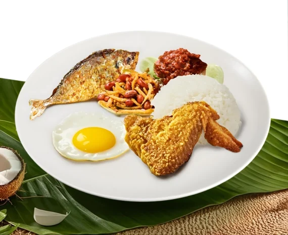 Set Menu 1 (Wing/ Kunning Fish)